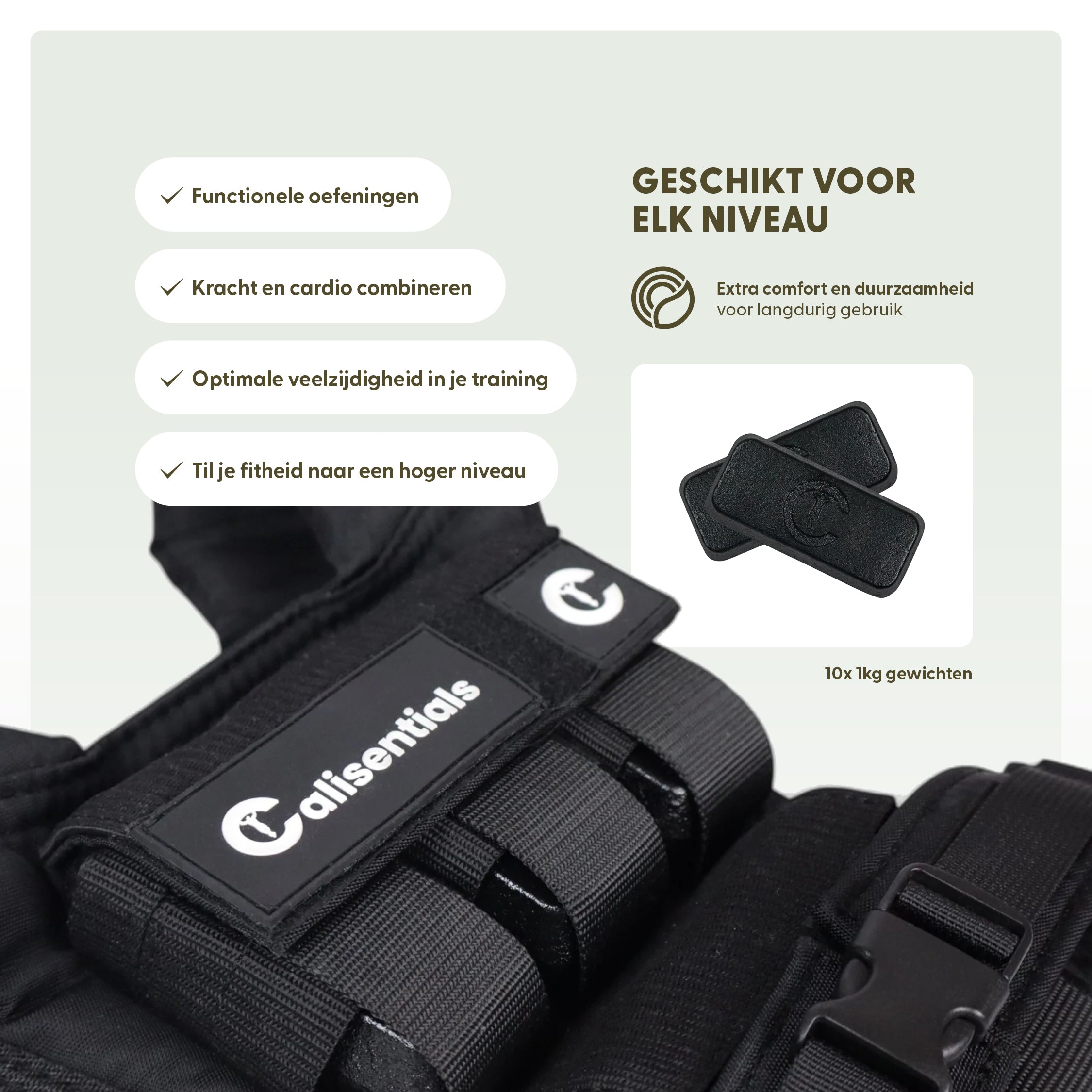 Ultimate Gewichtsvest 10kg