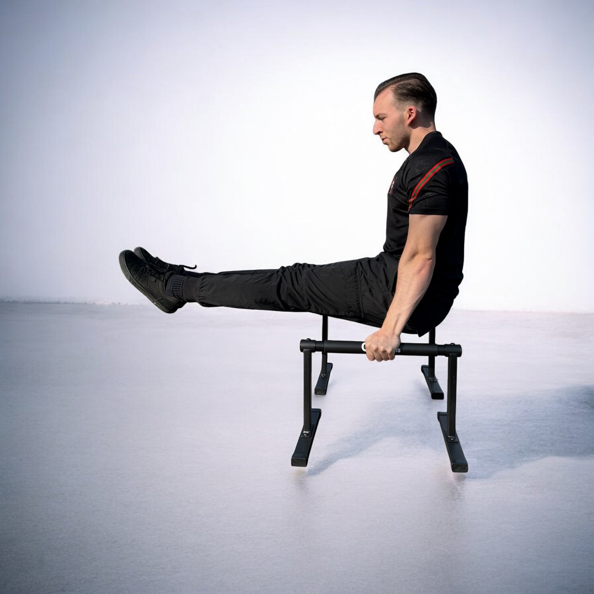Premium Parallettes Zwart - Groot